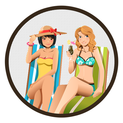 Suh girls, one cup — GroupMe crest
