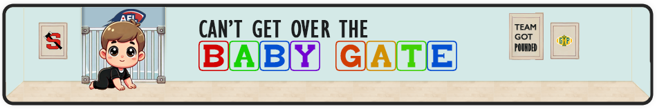 Can't get over the baby gate (2024) — Can T Get Over The Baby Gate Banner